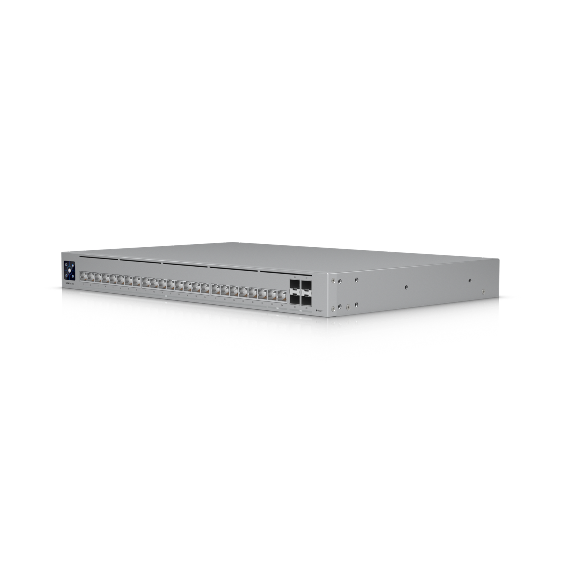 A large main feature product image of Ubiquiti Pro HD 24-Port 10GbE Layer 3 Switch