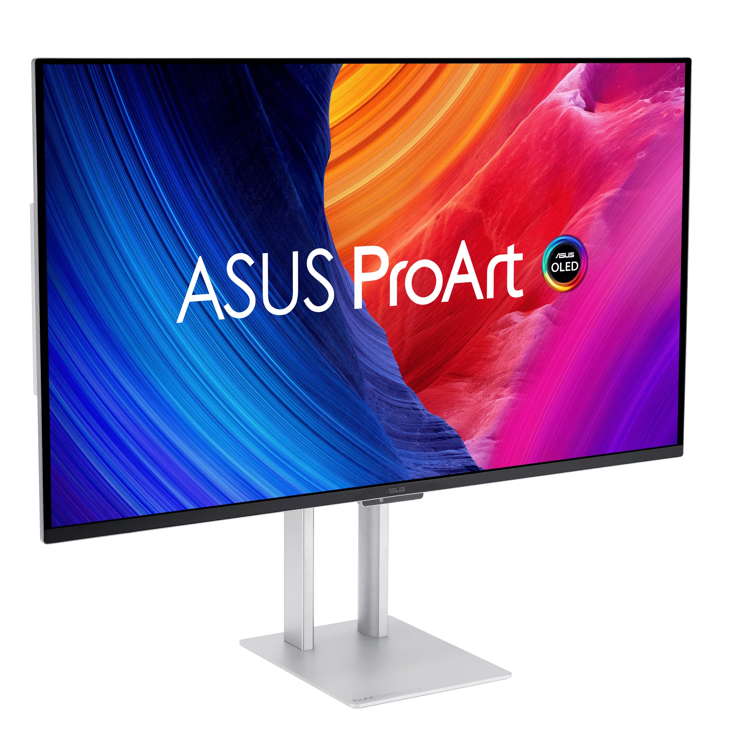 A large main feature product image of ASUS ProArt PA32UCDM - 32" 4K 2160p 240Hz 0.1ms QD-OLED Professional Monitor