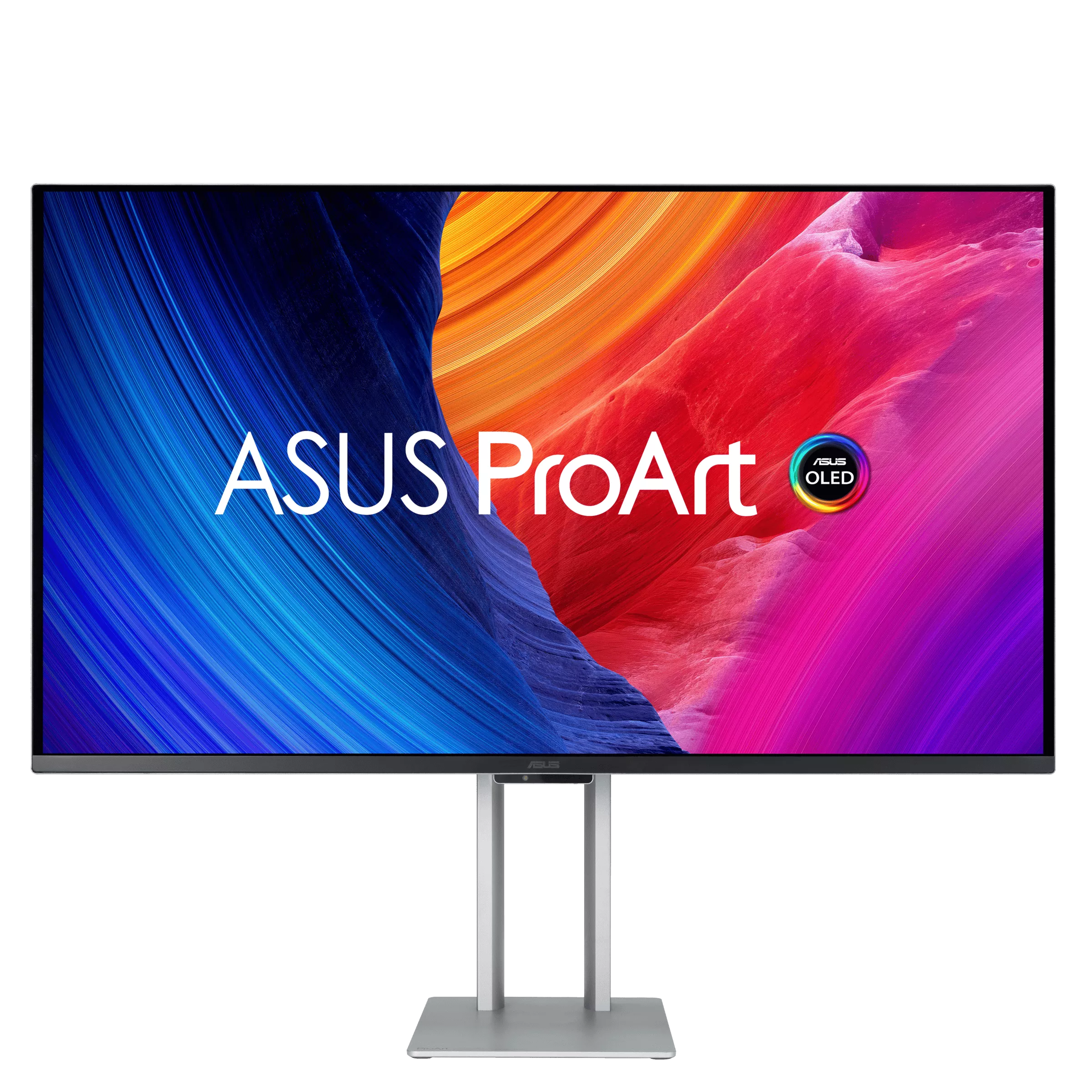 A large main feature product image of ASUS ProArt PA32UCDM - 32" 4K 2160p 240Hz 0.1ms QD-OLED Professional Monitor
