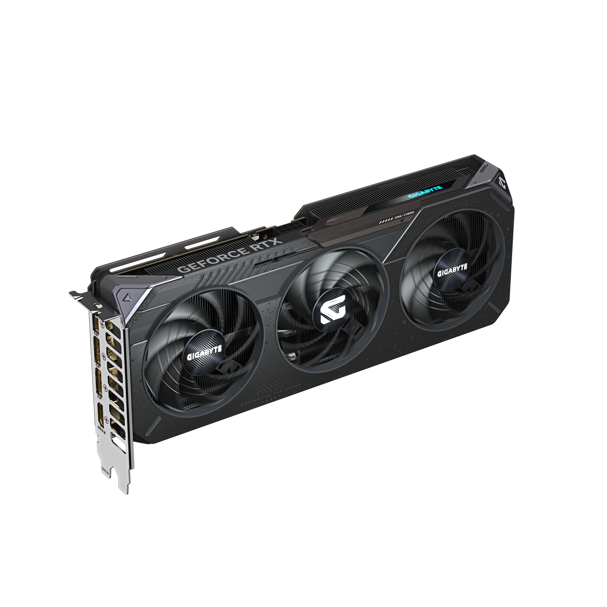 A large main feature product image of Gigabyte GeForce RTX 5060 Ti Gaming OC 16GB GDDR7