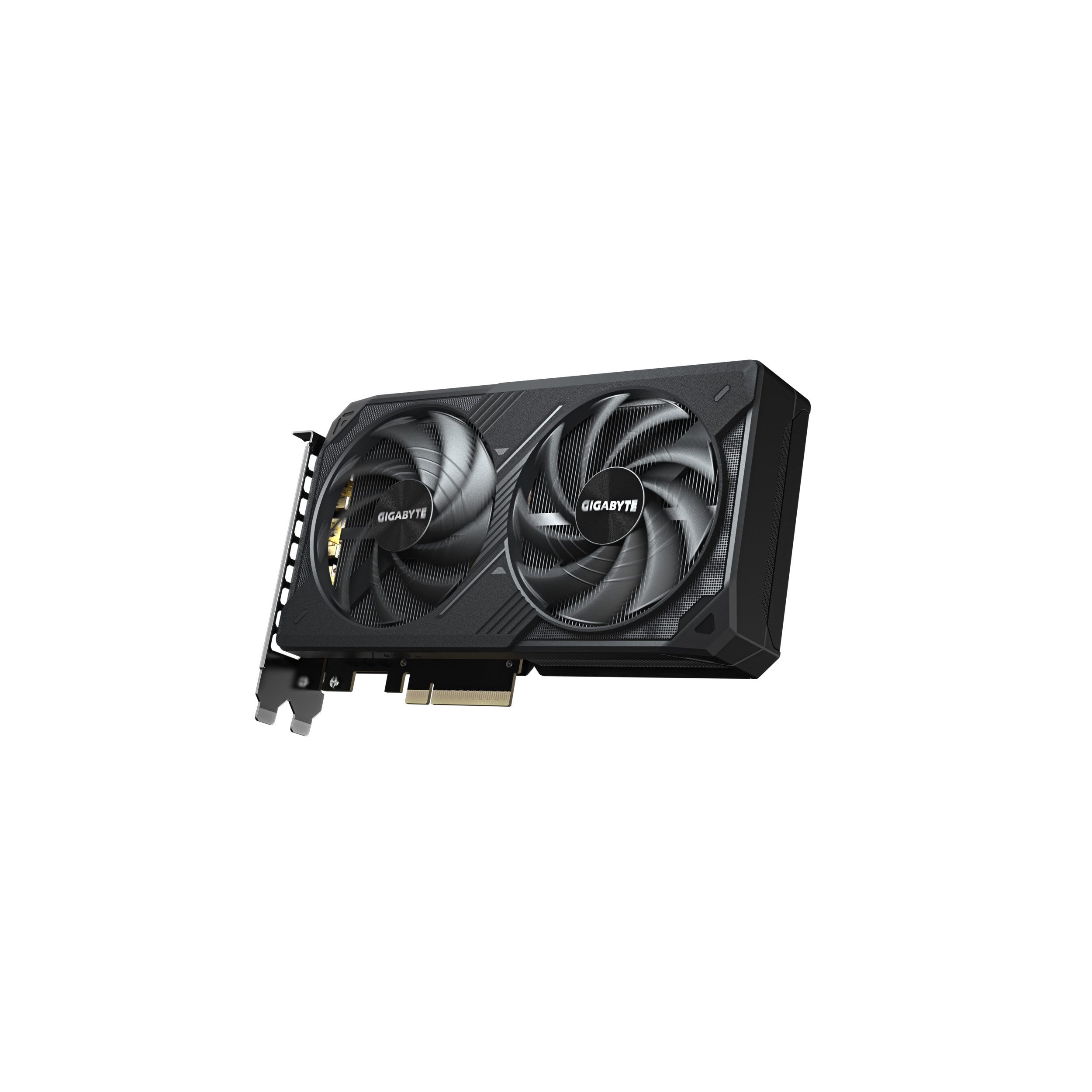 A large main feature product image of Gigabyte GeForce RTX 5060 Ti Windforce OC 16GB GDDR7