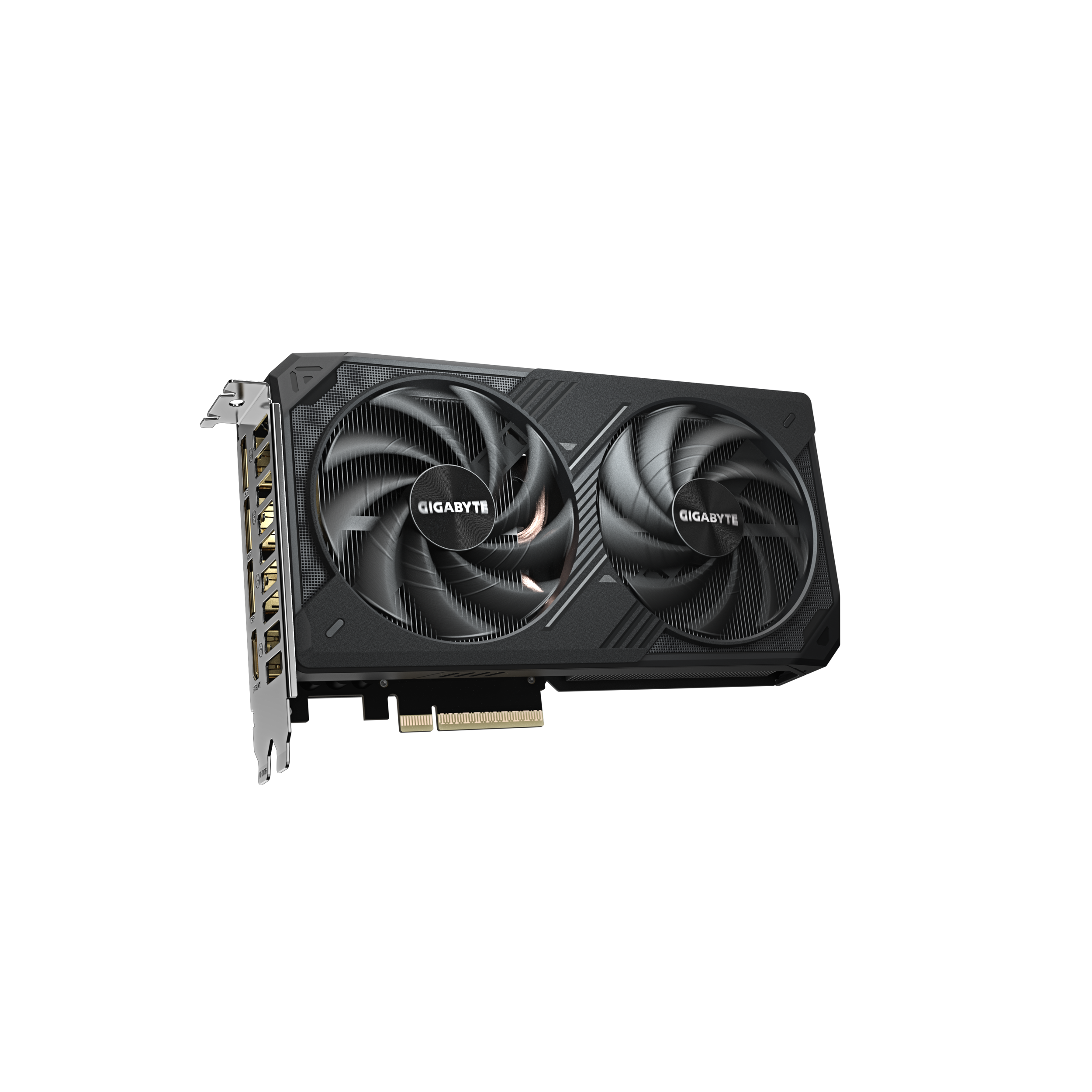 A large main feature product image of Gigabyte GeForce RTX 5060 Ti Windforce 16GB GDDR7