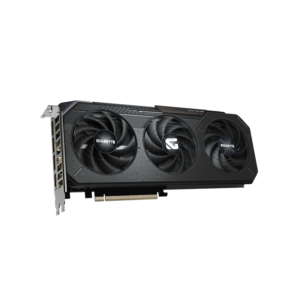 A large main feature product image of Gigabyte GeForce RTX 5060 Ti Gaming OC 8GB GDDR7