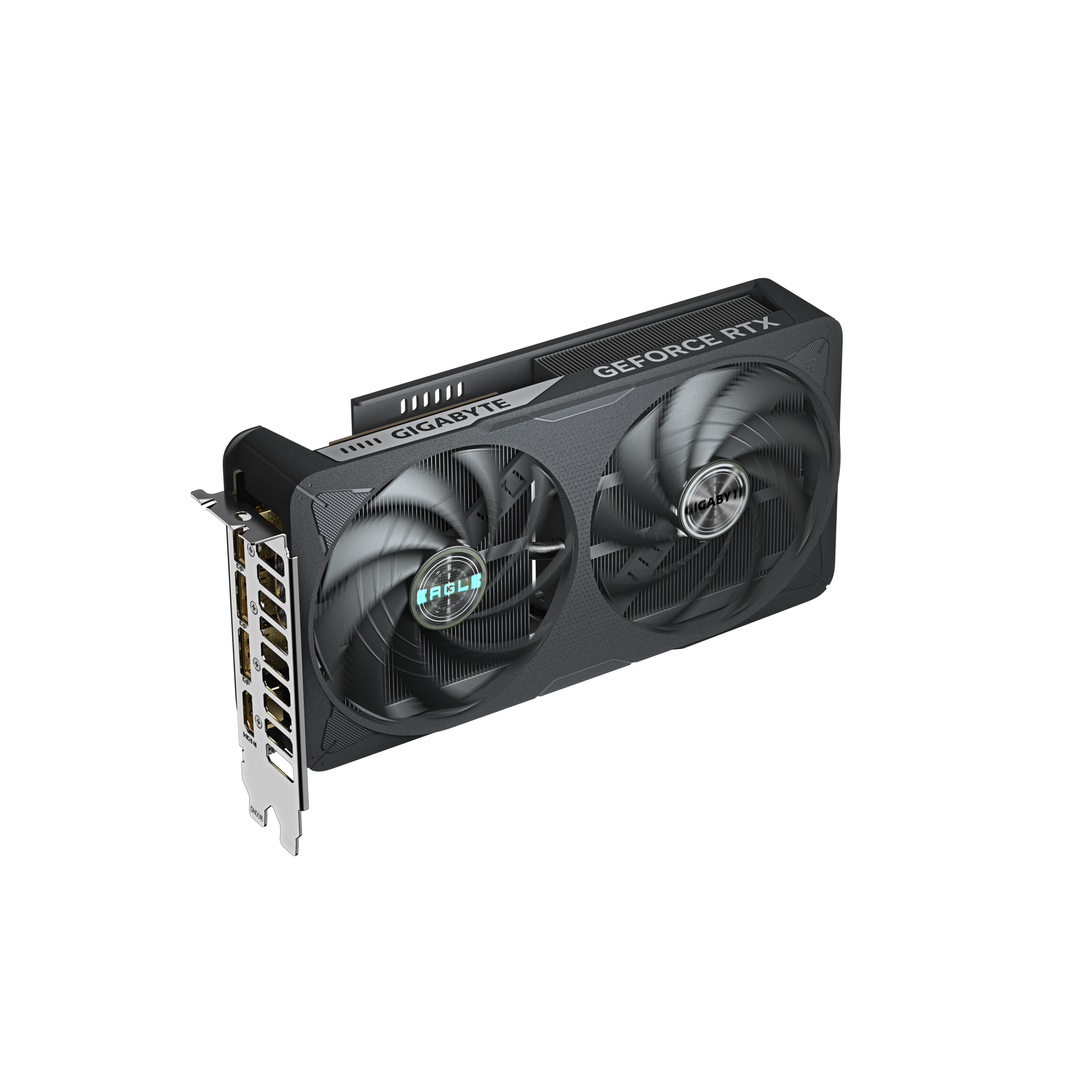 A large main feature product image of Gigabyte GeForce RTX 5060 Ti Eagle OC 8GB GDDR7
