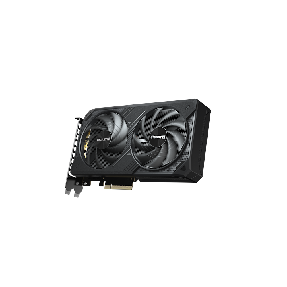 A large main feature product image of Gigabyte GeForce RTX 5060 Ti Windforce OC 8GB GDDR7