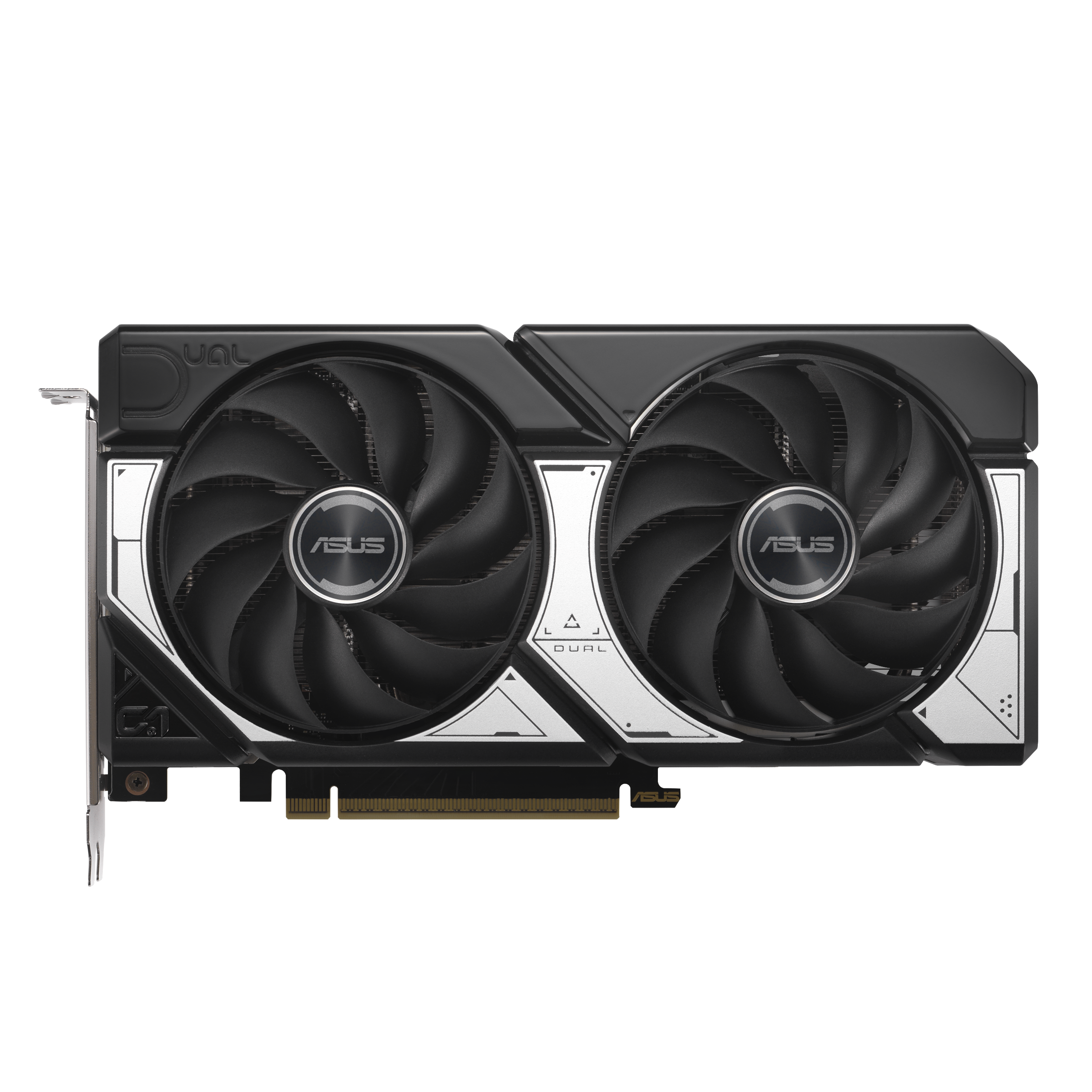 A large main feature product image of ASUS GeForce RTX 5060 Ti Dual OC 16GB GDDR7