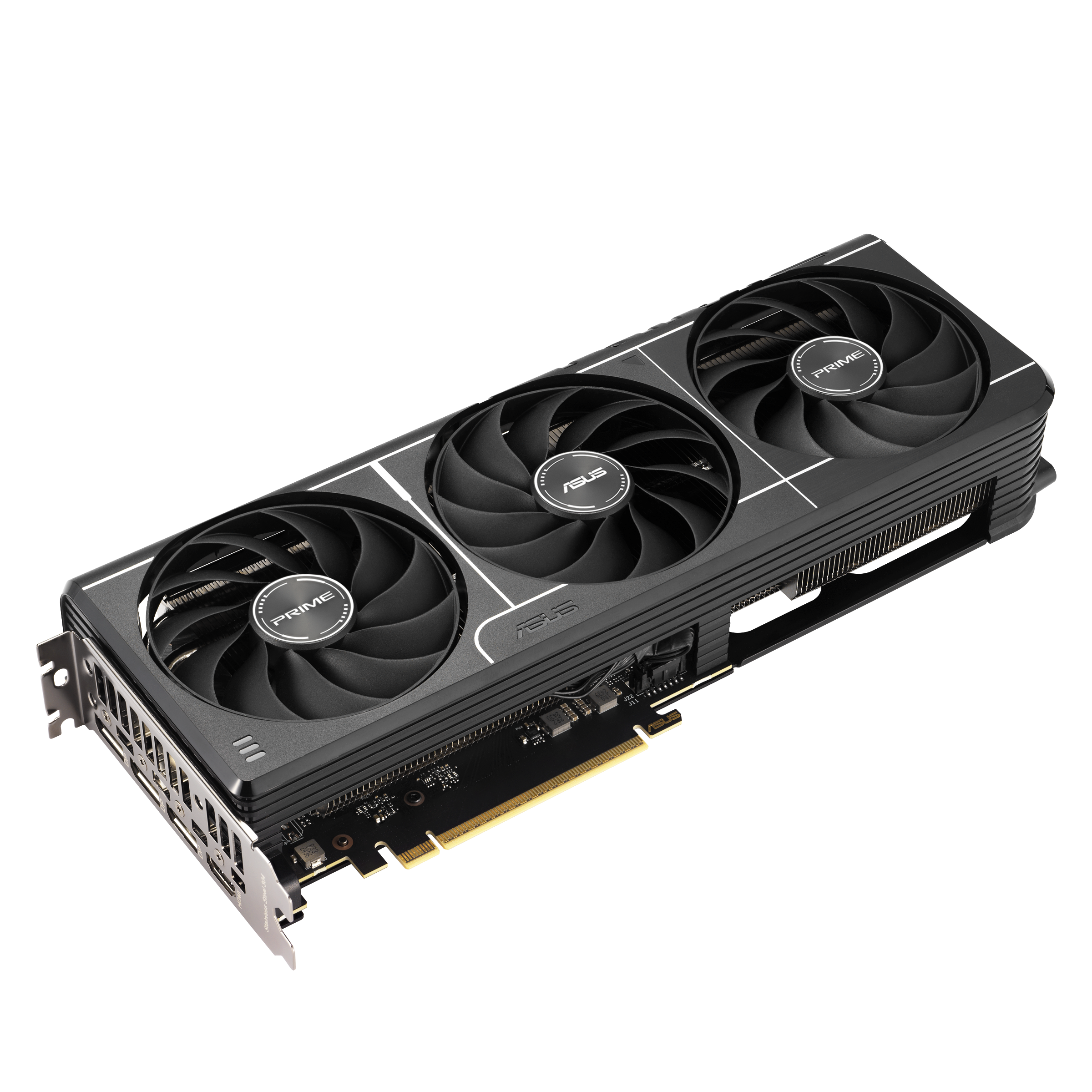 A large main feature product image of ASUS GeForce RTX 5060 Ti Prime 16GB GDDR7