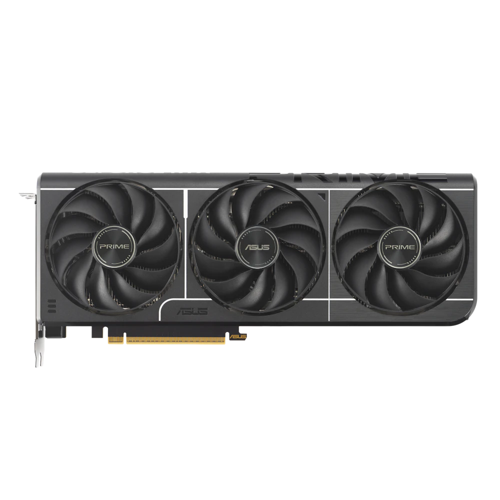 A large main feature product image of ASUS GeForce RTX 5060 Ti Prime 8GB GDDR7