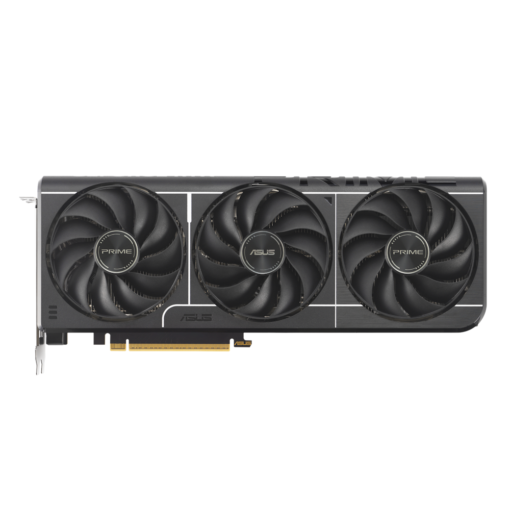 A large main feature product image of ASUS GeForce RTX 5060 Ti Prime OC 8GB GDDR7
