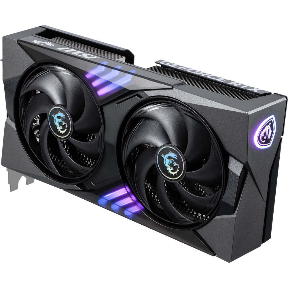 A large main feature product image of MSI GeForce RTX 5060 Ti Gaming OC 8GB GDDR7