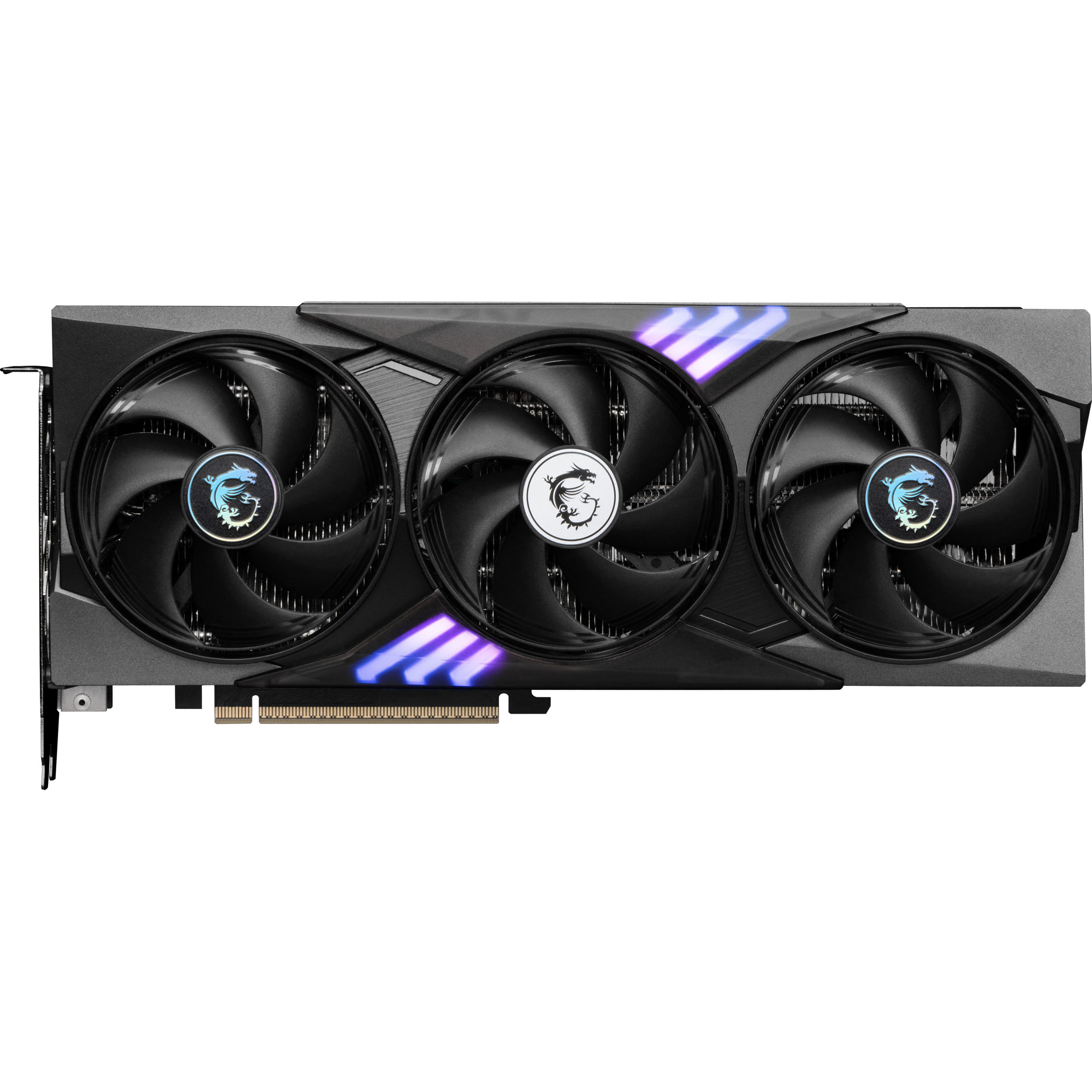 A large main feature product image of MSI GeForce RTX 5060 Ti Gaming Trio OC 8GB GDDR7