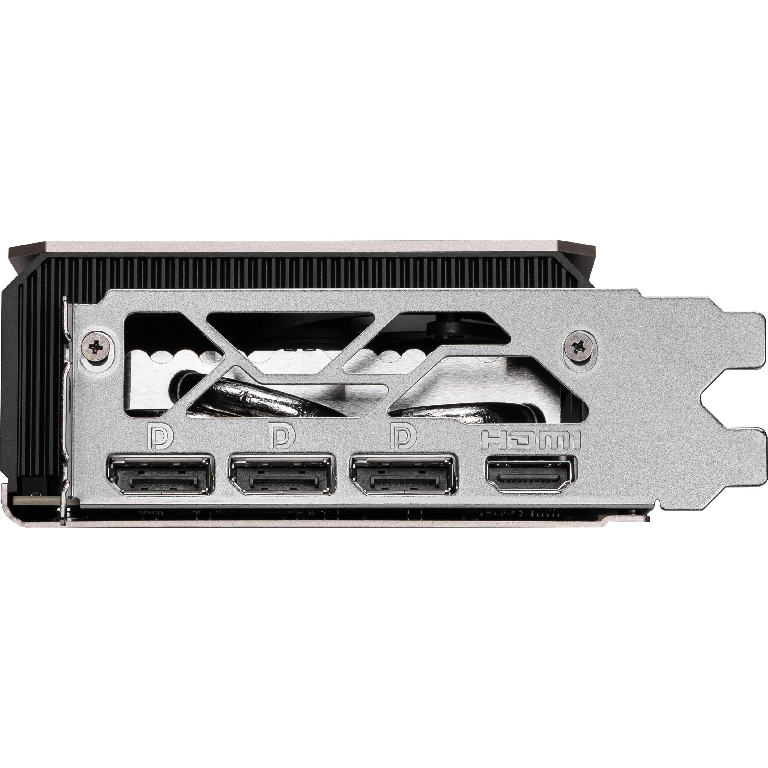 A large main feature product image of MSI GeForce RTX 5060 Ti Inspire 2X OC 8GB GDDR7
