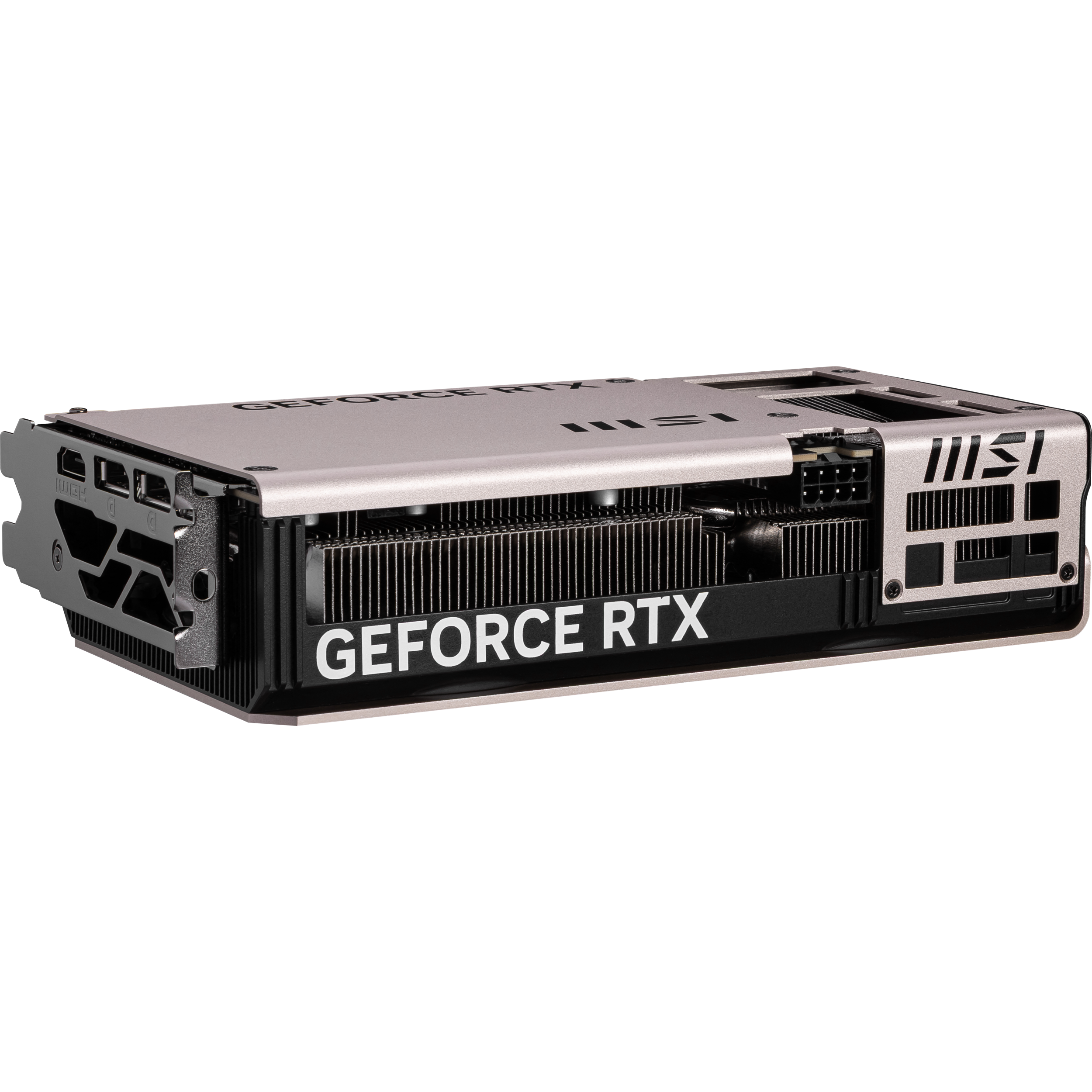 A large main feature product image of MSI GeForce RTX 5060 Ti Inspire 2X OC 8GB GDDR7