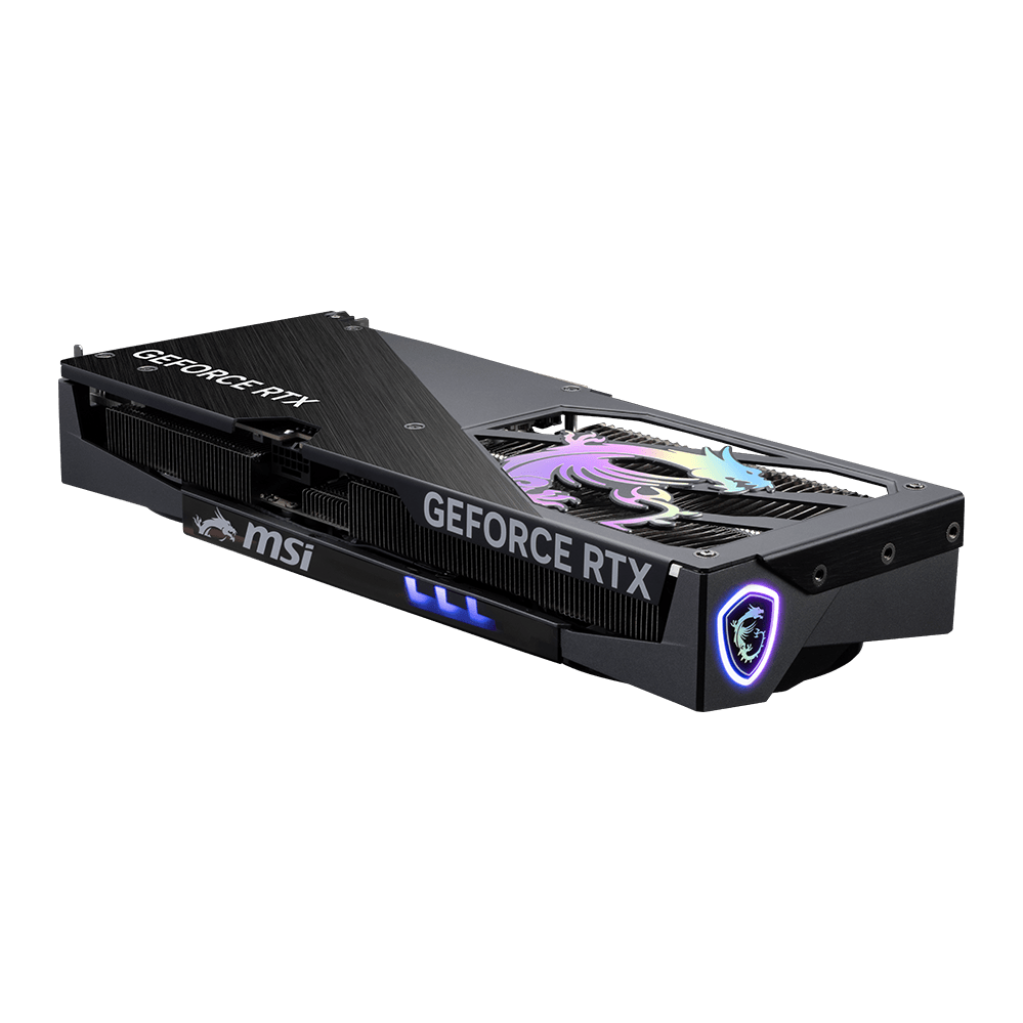 A large main feature product image of MSI GeForce RTX 5060 Ti 16GB GDDR7 GAMING TRIO OC