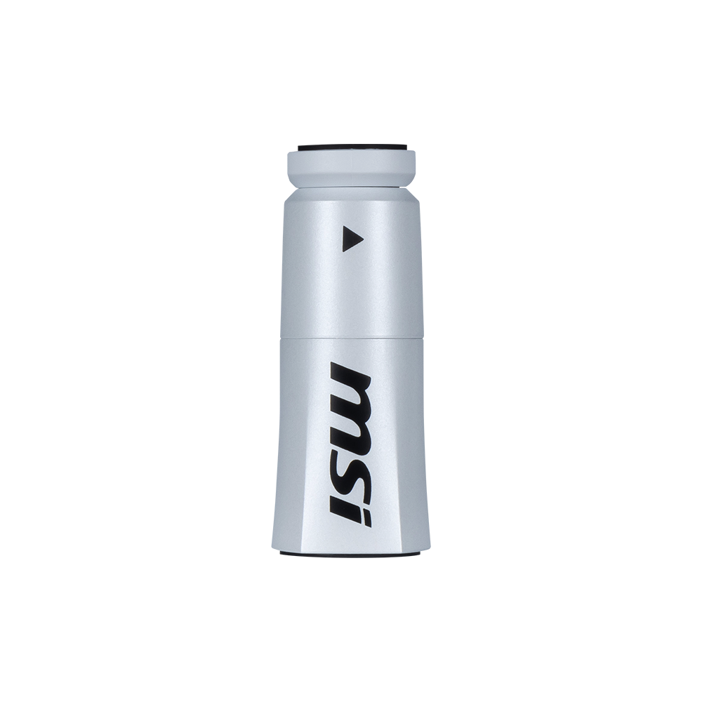 A large main feature product image of MSI GeForce RTX 5060 Ti 16GB GDDR7 GAMING TRIO OC (White)