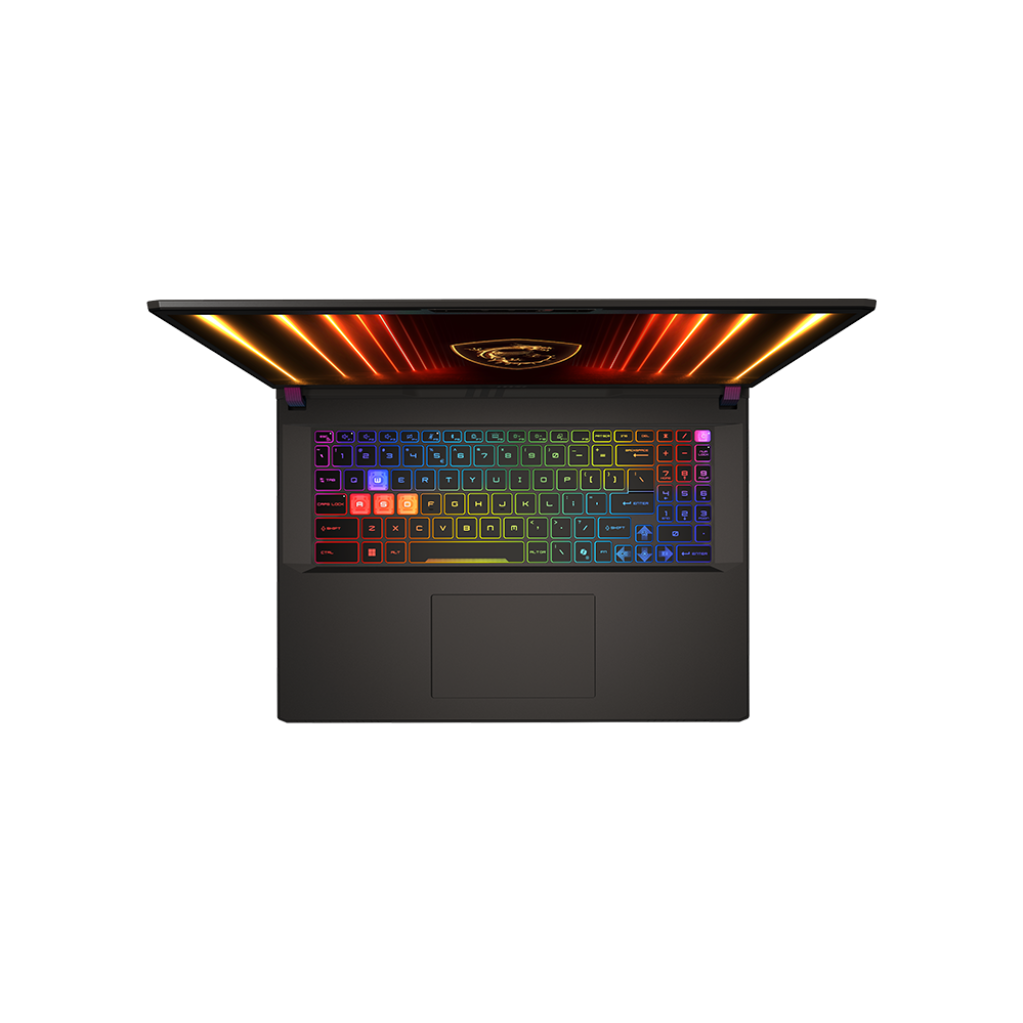 A large main feature product image of MSI Vector 17 HX AI (A2X) - 17" 240Hz, Ultra 9 275HX, RTX 5090, 32GB/2TB - Win 11 Gaming Notebook