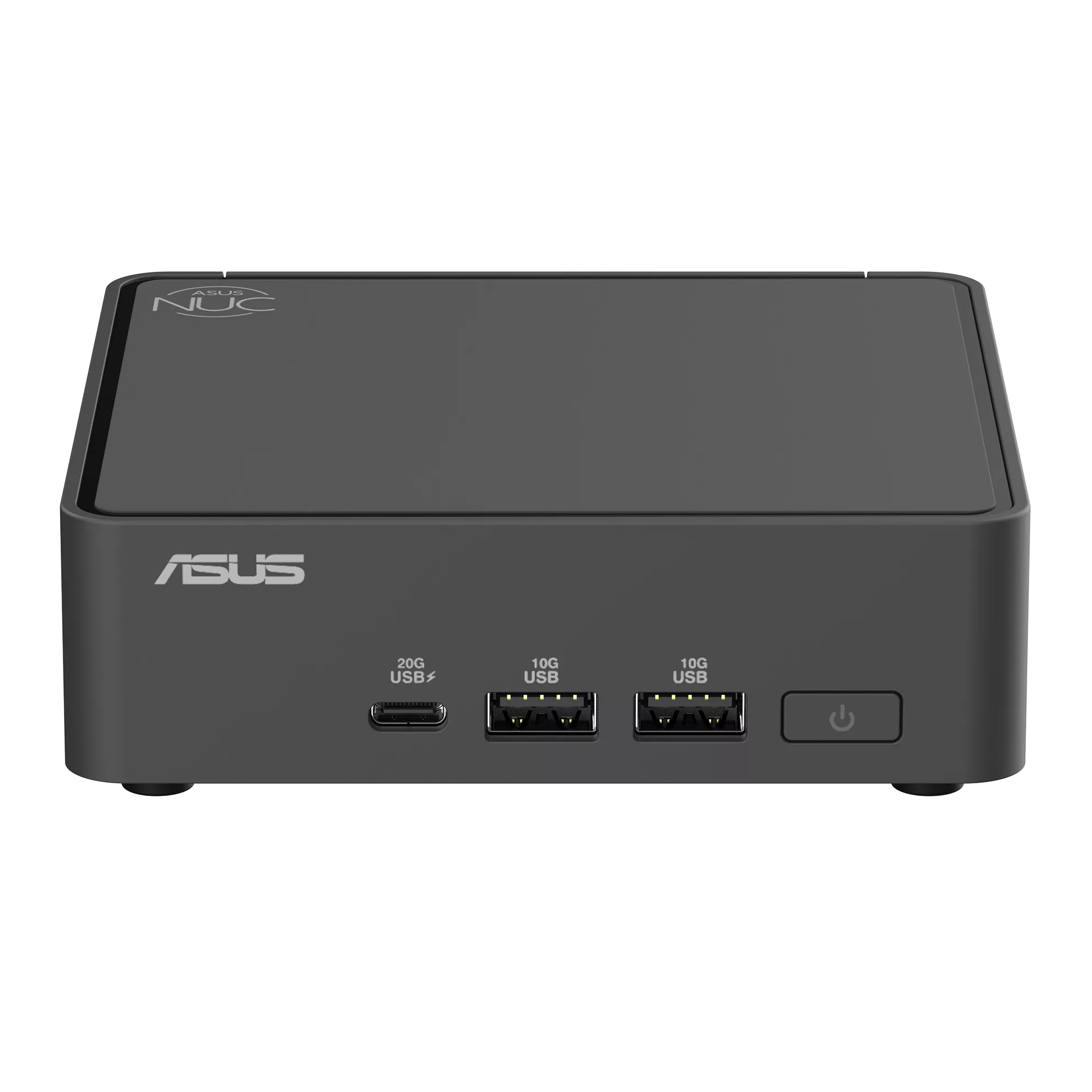 A large main feature product image of ASUS NUC 15 Pro Core Ultra 7 255H Slim Barebones Mini PC