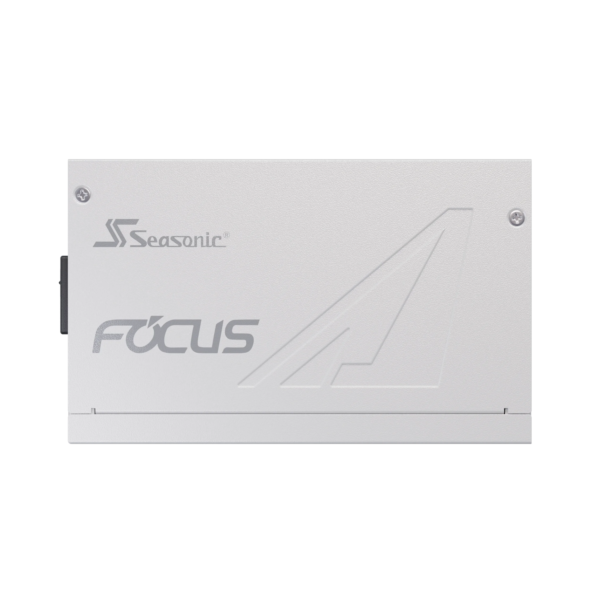 A large main feature product image of Seasonic FOCUS GX 750W Gold ATX 3.0 Modular PSU (White)