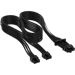 A product image of Corsair Premium Individually Sleeved PSU Cables Pro Kit Type 5 Gen 5 (Black)