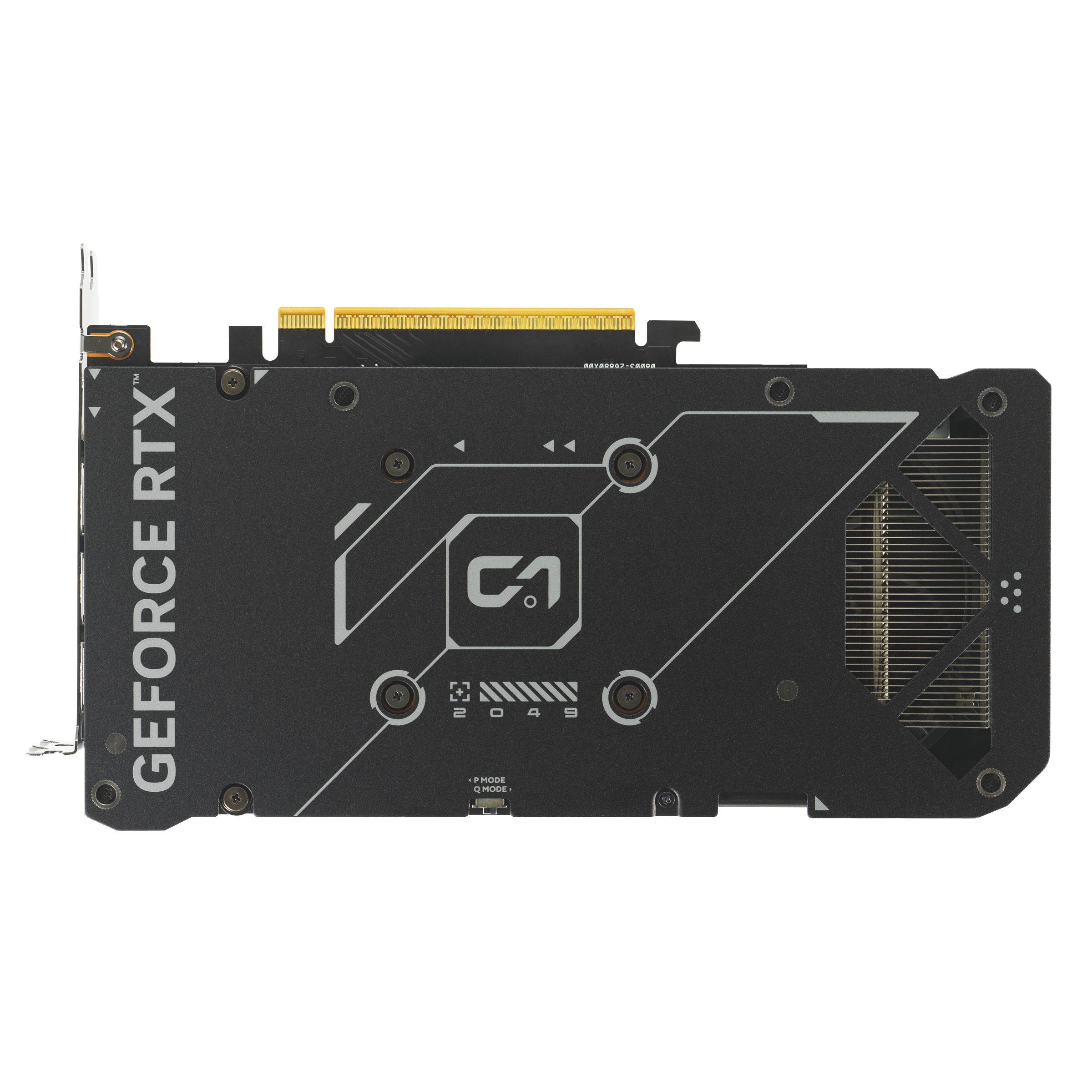 A large main feature product image of ASUS GeForce RTX 5060 Dual OC 8GB GDDR7
