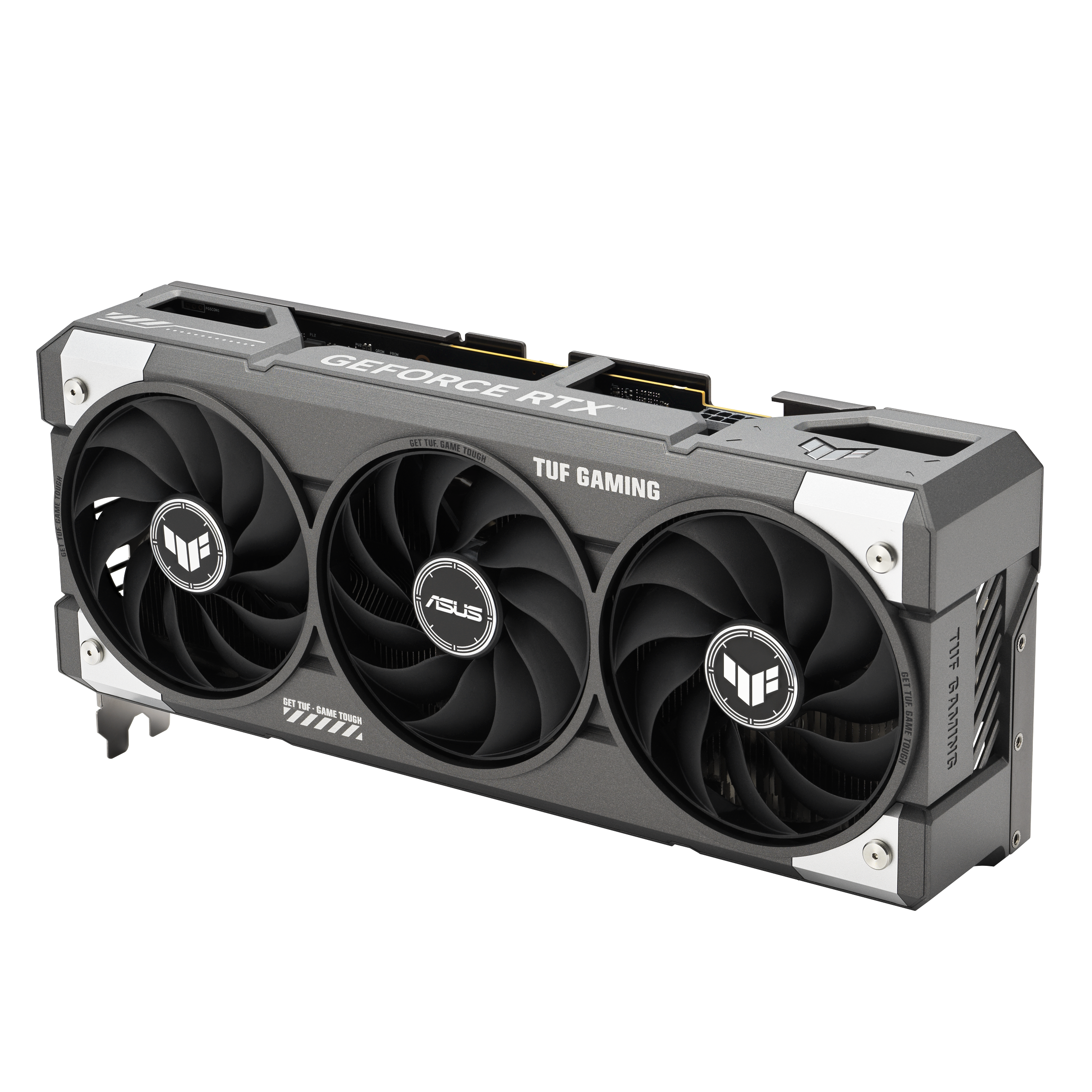 A large main feature product image of ASUS GeForce RTX 5060 TUF Gaming OC 8GB GDDR7