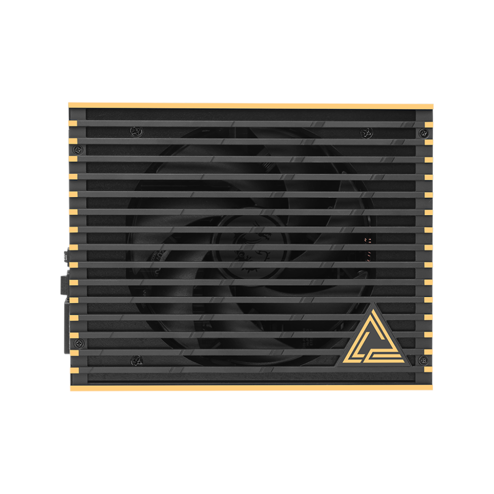 A large main feature product image of MSI MEG Ai1600T - 1600W Titanium PCIe 5.0 ATX Modular PSU