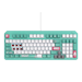 A product image of ASUS TUF Gaming K3 Gen II Mechanical Gaming Keyboard - Hatsune Miku Edition