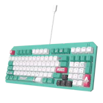 A small tile product image of ASUS TUF Gaming K3 Gen II Mechanical Gaming Keyboard - Hatsune Miku Edition