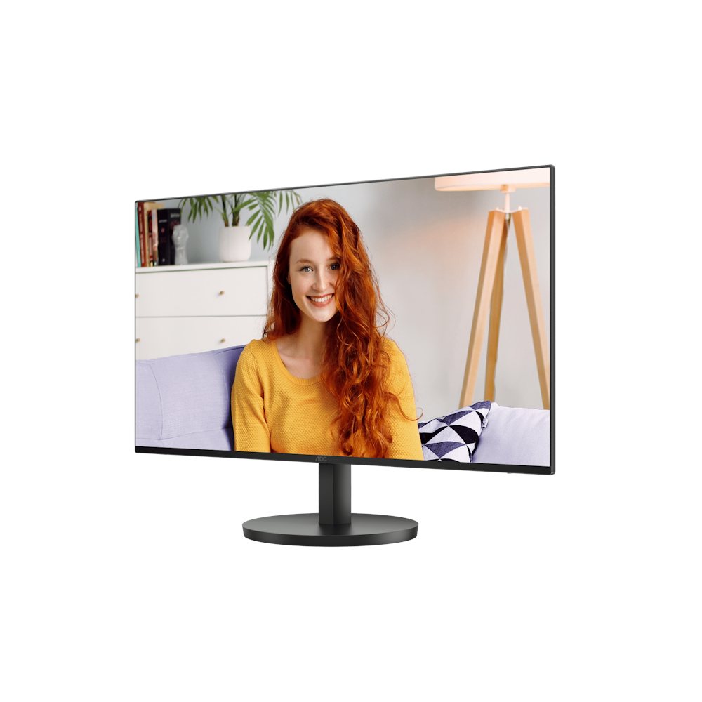 A large main feature product image of AOC 24B3CA3 - 24" 1080p 120Hz IPS Monitor