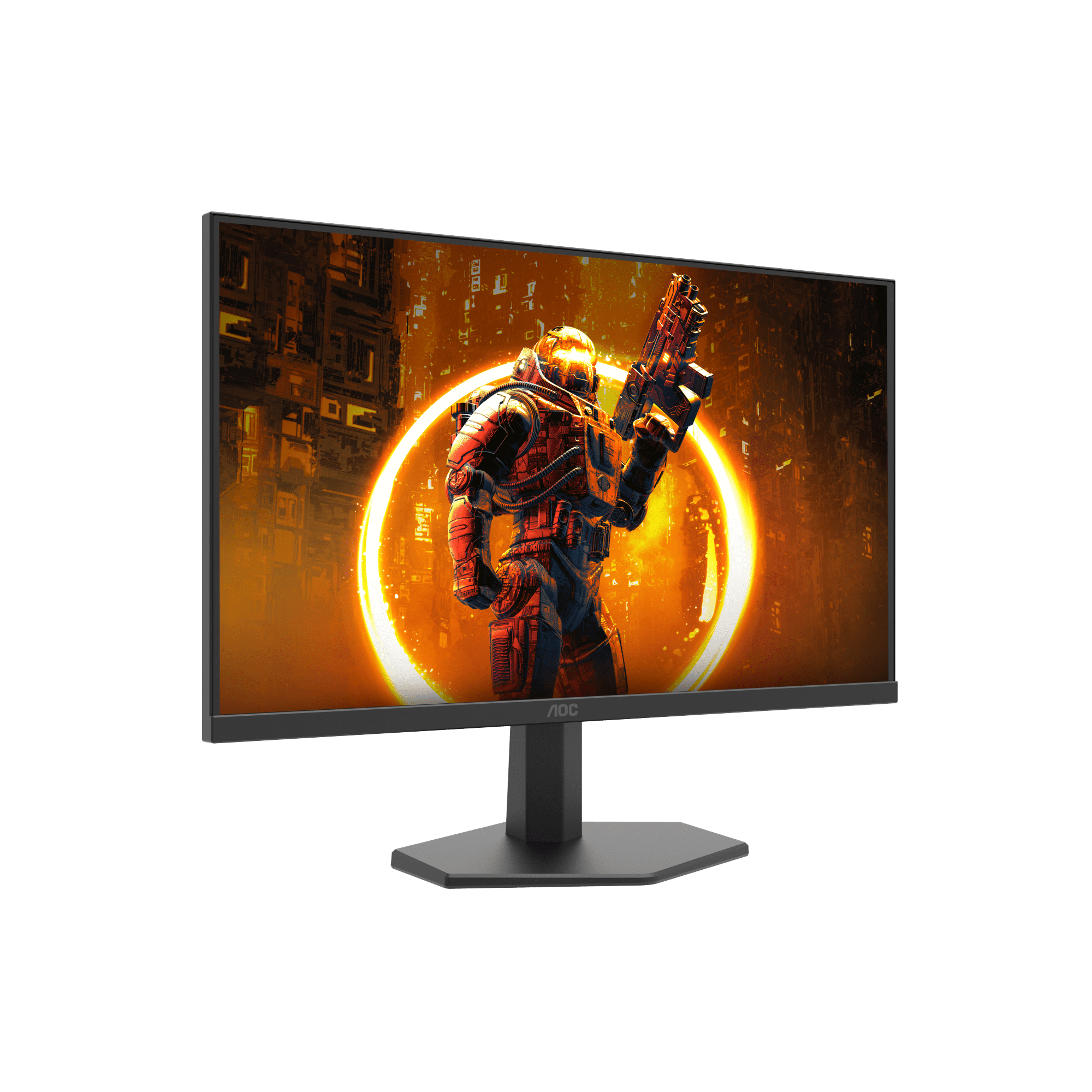 A large main feature product image of AOC Gaming 27G11ZE2 - 27" 1080p 240Hz 0.3ms Fast IPS Monitor