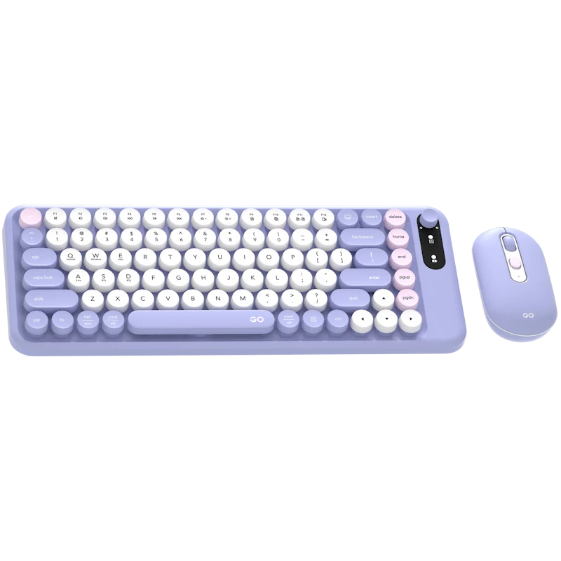 Fantech GO MOCHI85 75% Wireless and Mouse Combo - Purple