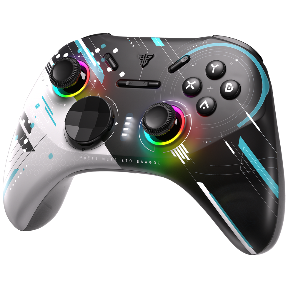 A large main feature product image of Fantech EOS Pro Version 2 Gamepad Wireless Multi-Platform Hall-Effect Controller - Black