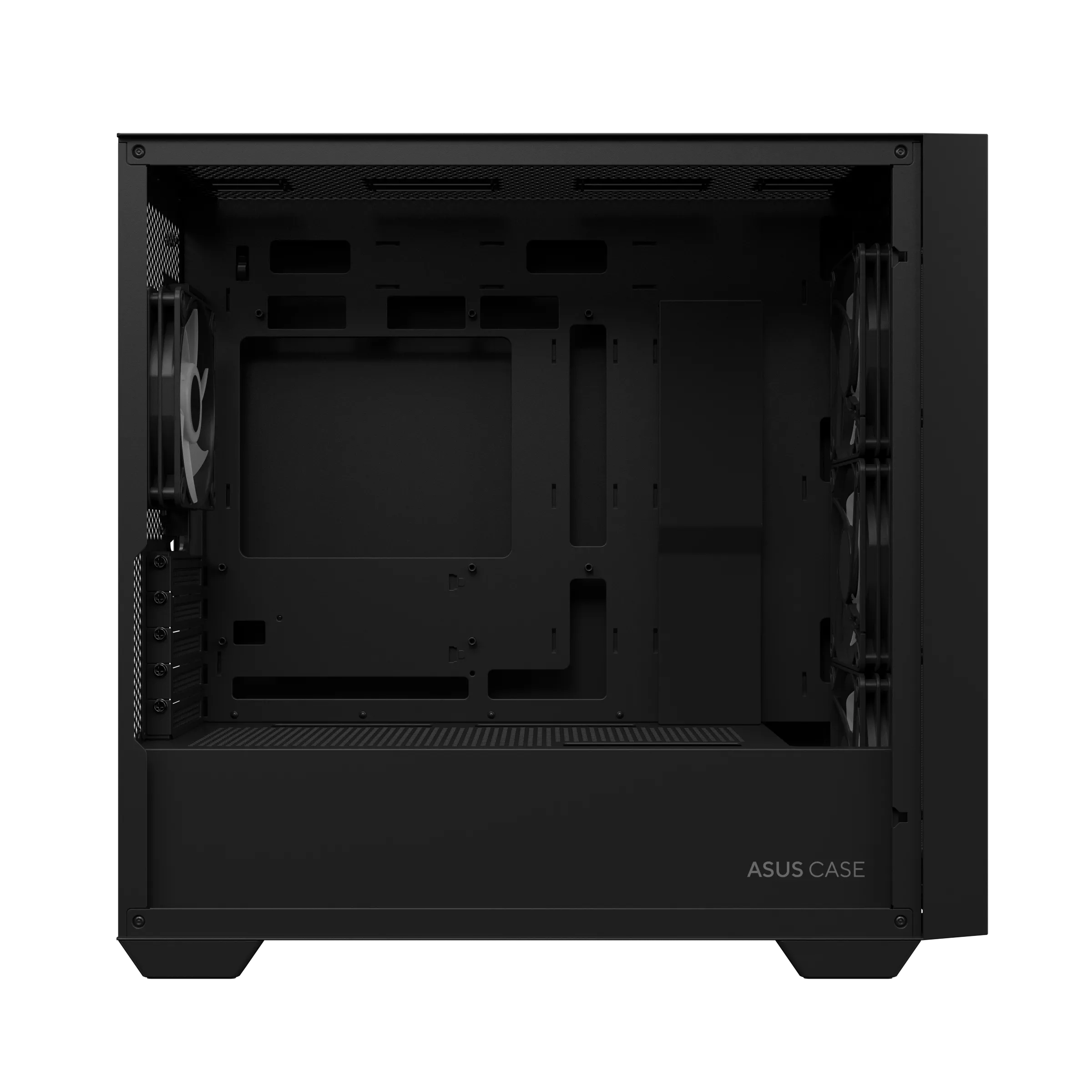 A large main feature product image of ASUS A21 PLUS Mid Tower Case - Black