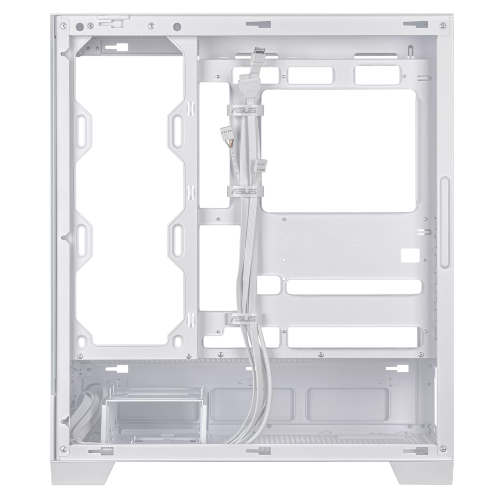 A large main feature product image of ASUS A31 Mid Tower Case - White