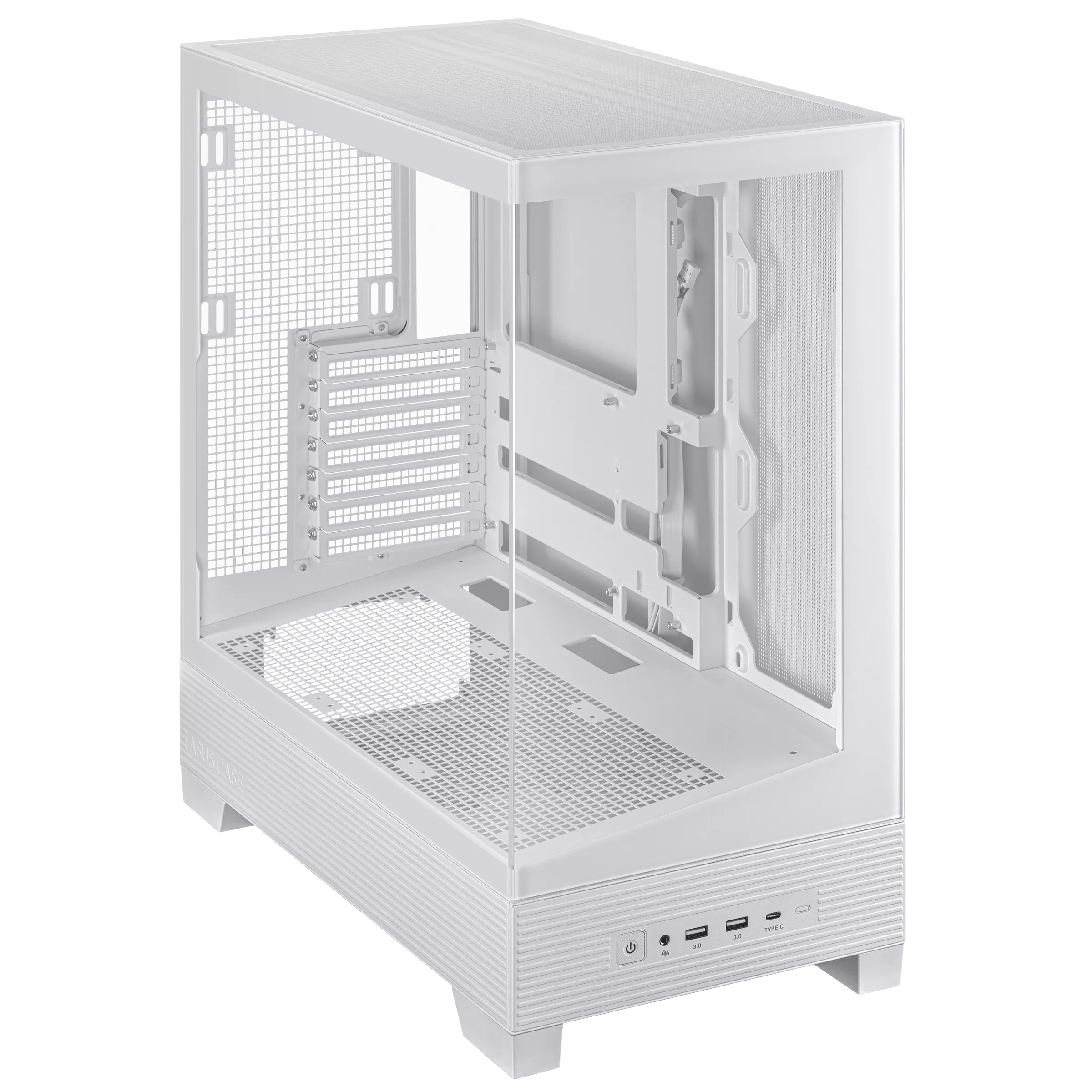 A large main feature product image of ASUS A31 Mid Tower Case - White