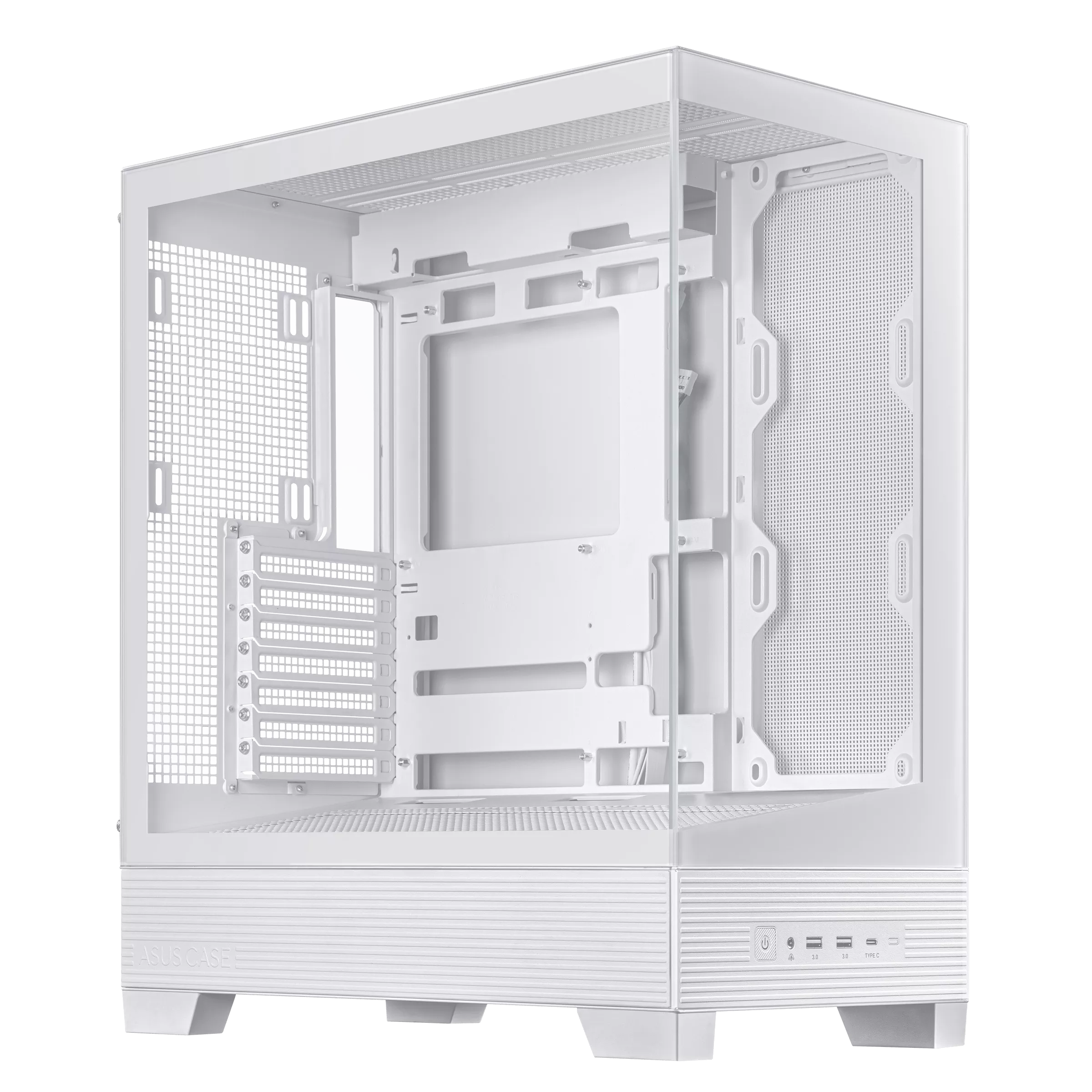 A large main feature product image of ASUS A31 Mid Tower Case - White