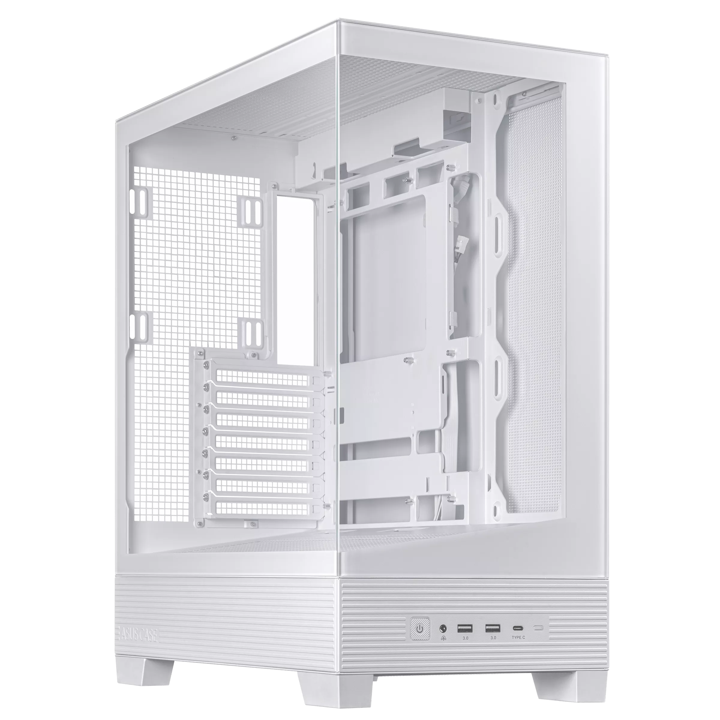 A large main feature product image of ASUS A31 Mid Tower Case - White