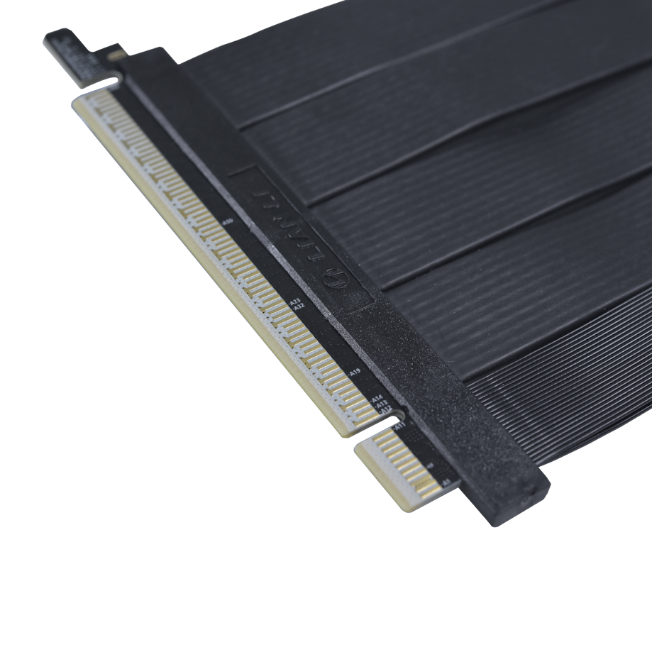 A large main feature product image of Lian Li PCIe 5.0 Riser Cable