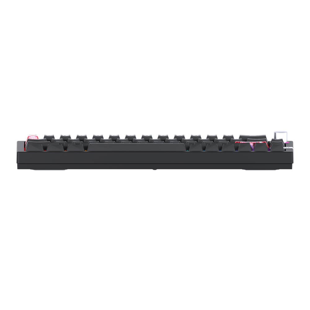 A large main feature product image of Fantech MAXFIT6 65% Hot-Swap Wireless Mechanical Keyboard - Black (Brown Switch)