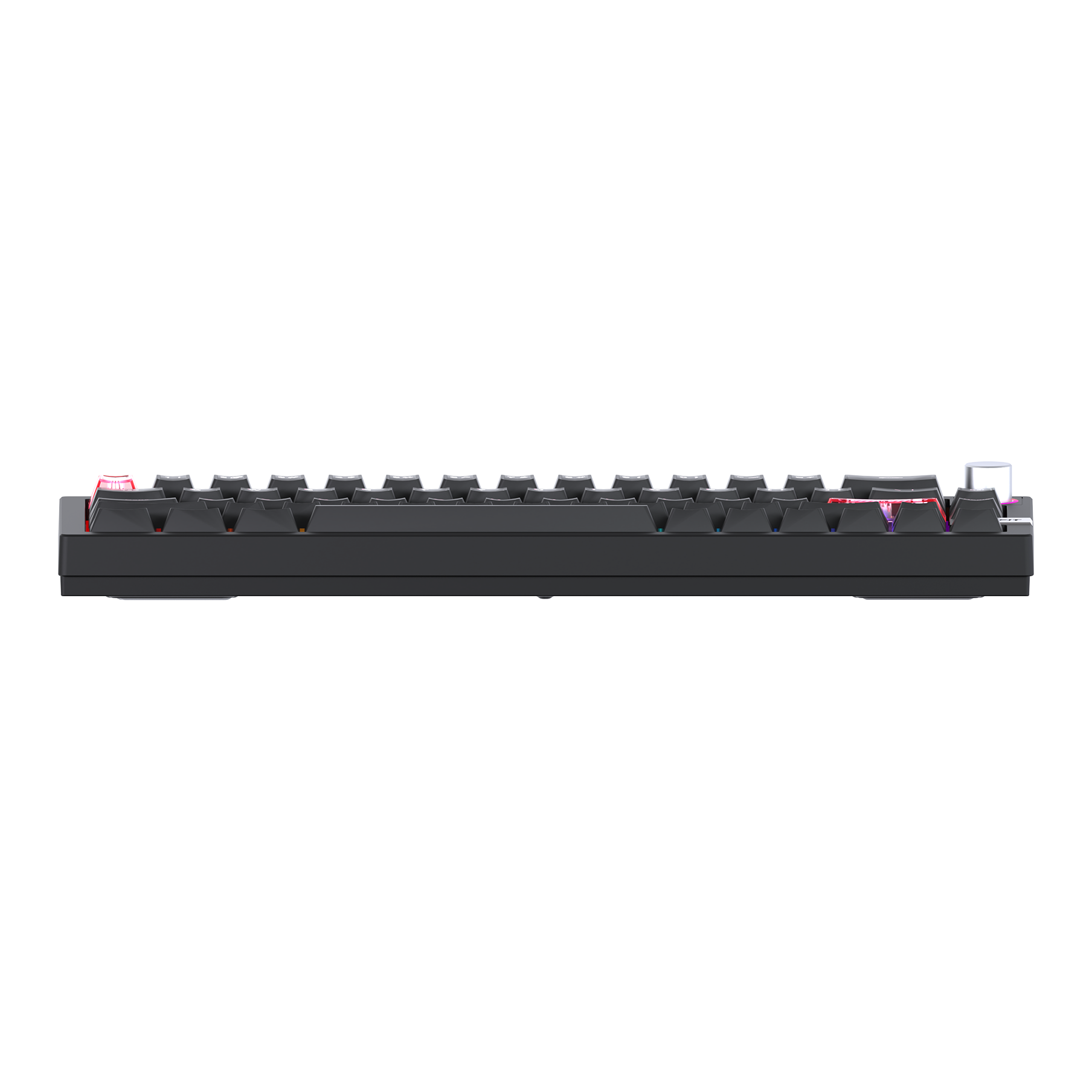 A large main feature product image of Fantech MAXFIT6 65% Hot-Swap Wireless Mechanical Keyboard - Black (White Switch)