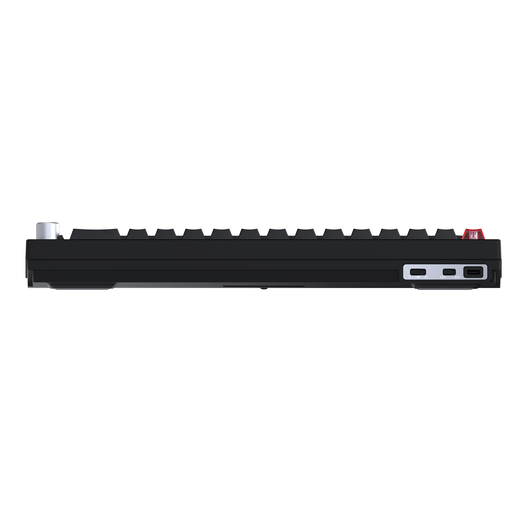 A large main feature product image of Fantech MAXFIT6 65% Hot-Swap Wireless Mechanical Keyboard - Black (White Switch)