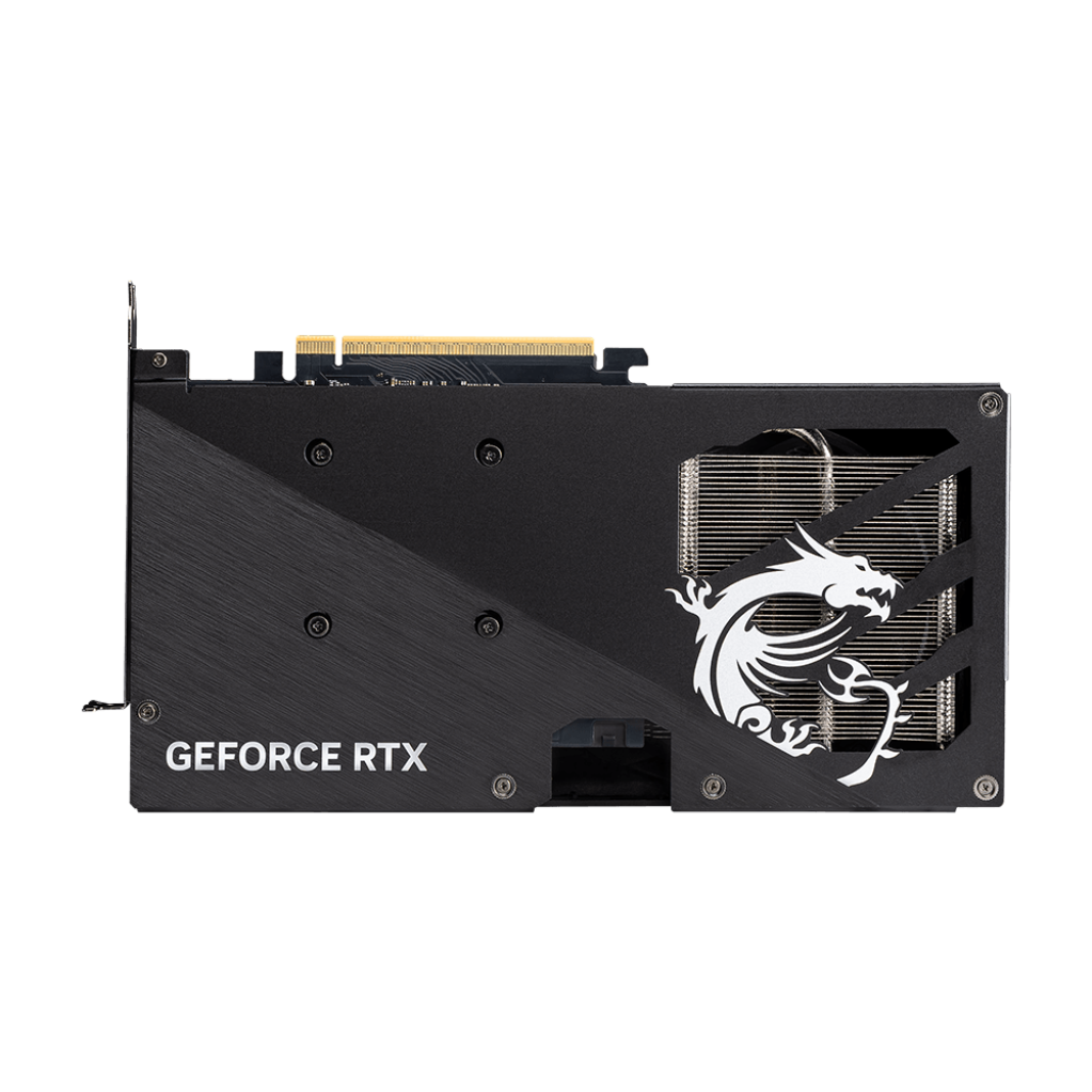 A large main feature product image of MSI GeForce RTX 5060 Gaming OC 8GB GDDR7