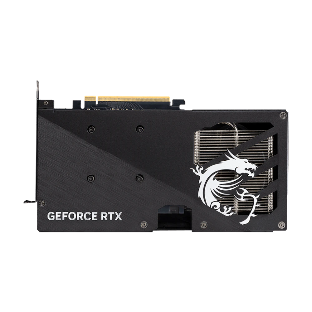 A large main feature product image of MSI GeForce RTX 5060 Gaming OC 8GB GDDR7