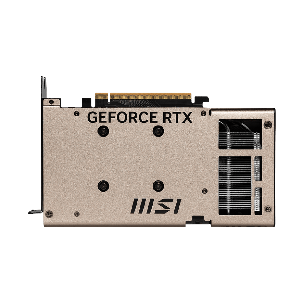A large main feature product image of MSI GeForce RTX 5060 Inspire 2X OC 8GB GDDR7