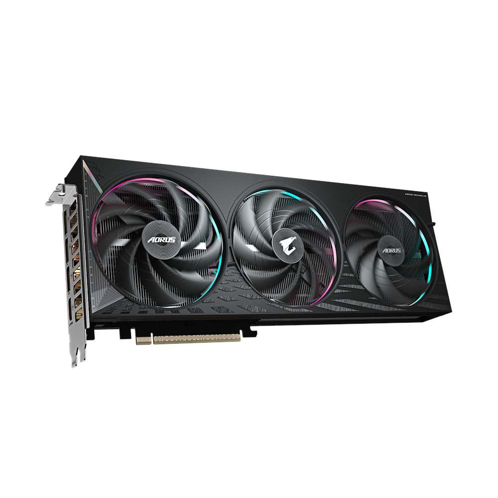 A large main feature product image of Gigabyte GeForce RTX 5060 Aorus Elite 8GB GDDR7