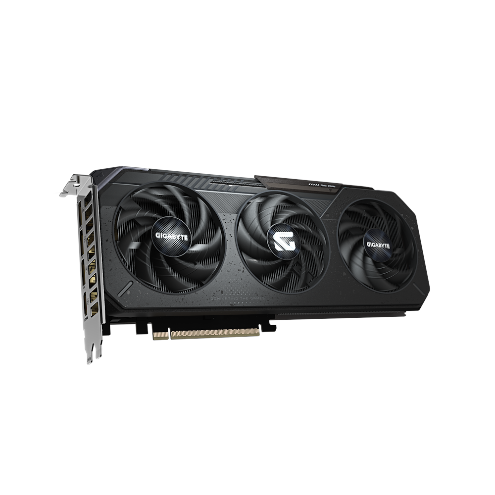 A large main feature product image of Gigabyte GeForce RTX 5060 Gaming OC 8GB GDDR7