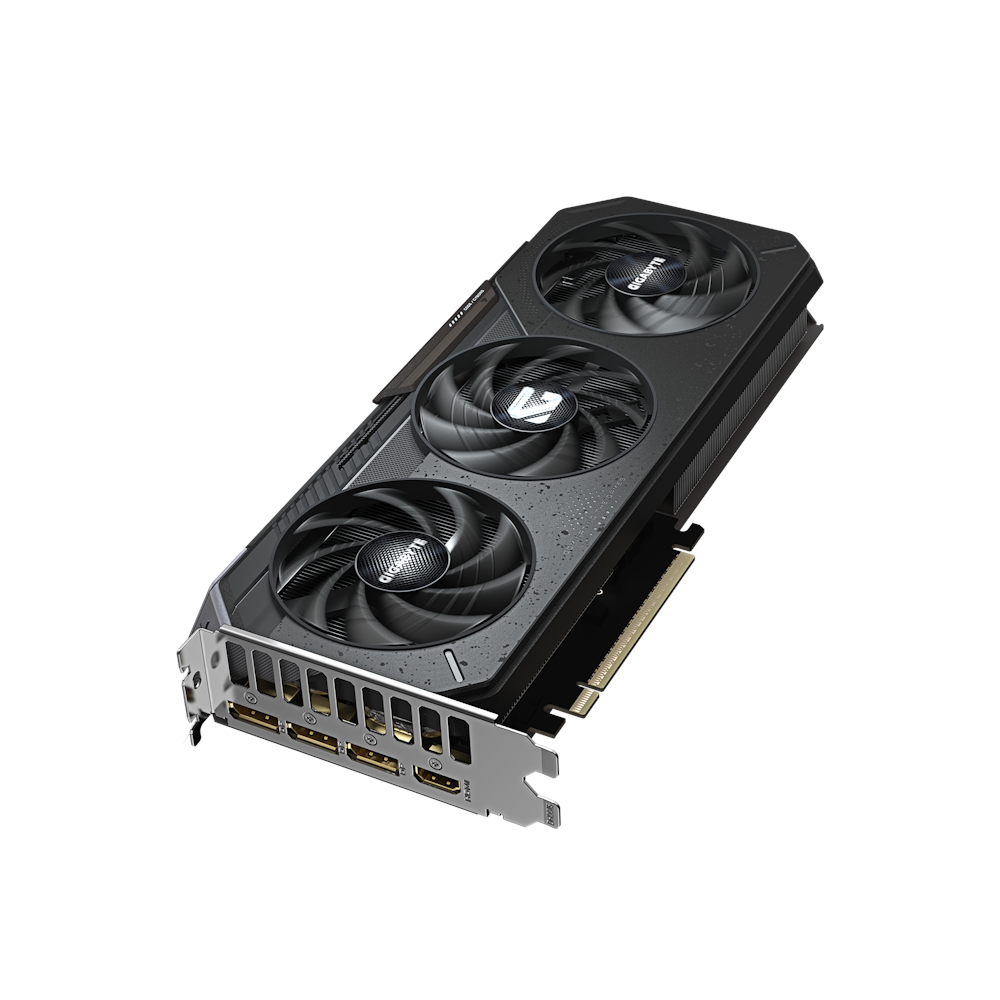 A large main feature product image of Gigabyte GeForce RTX 5060 Gaming OC 8GB GDDR7