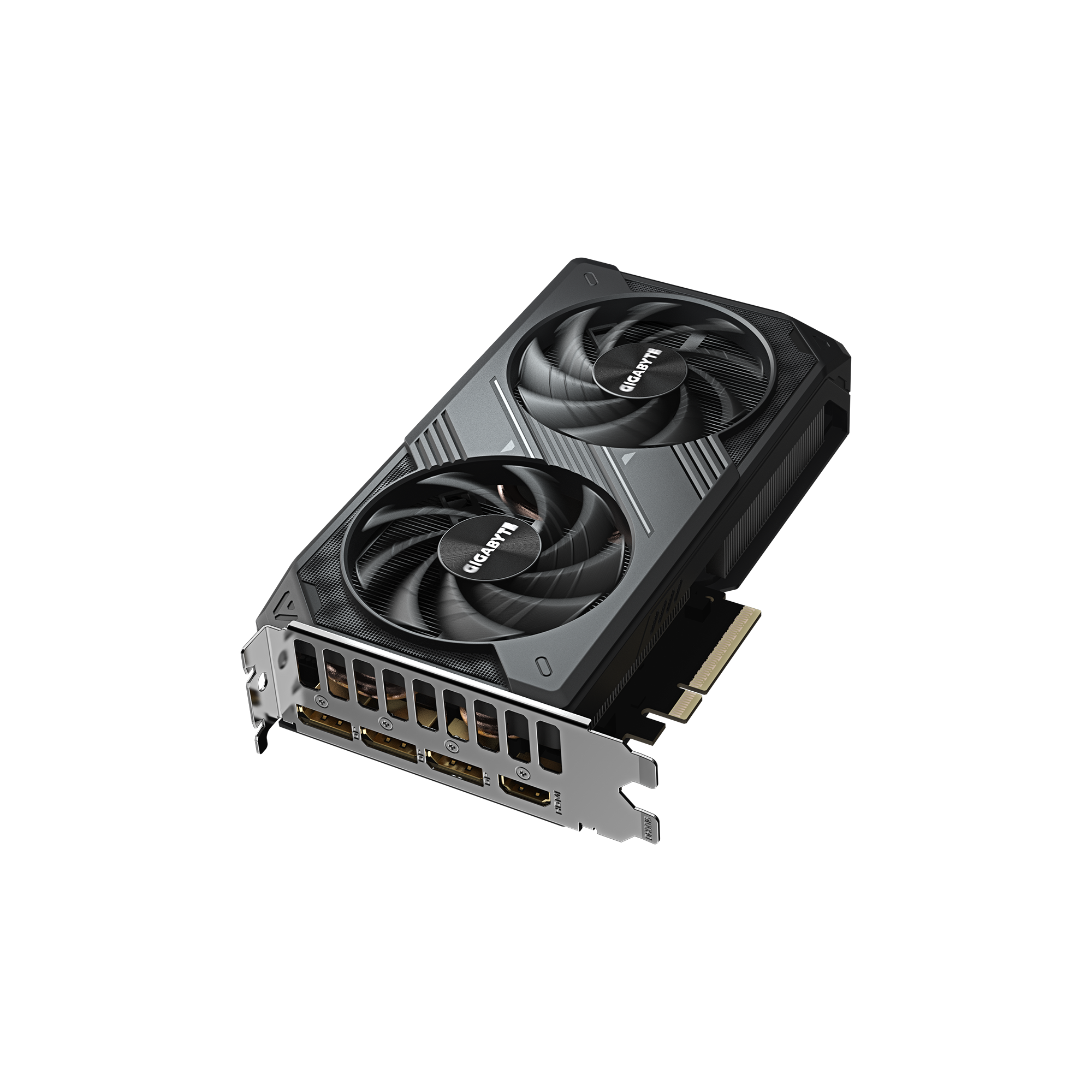 A large main feature product image of Gigabyte GeForce RTX 5060 Windforce OC 8GB GDDR7