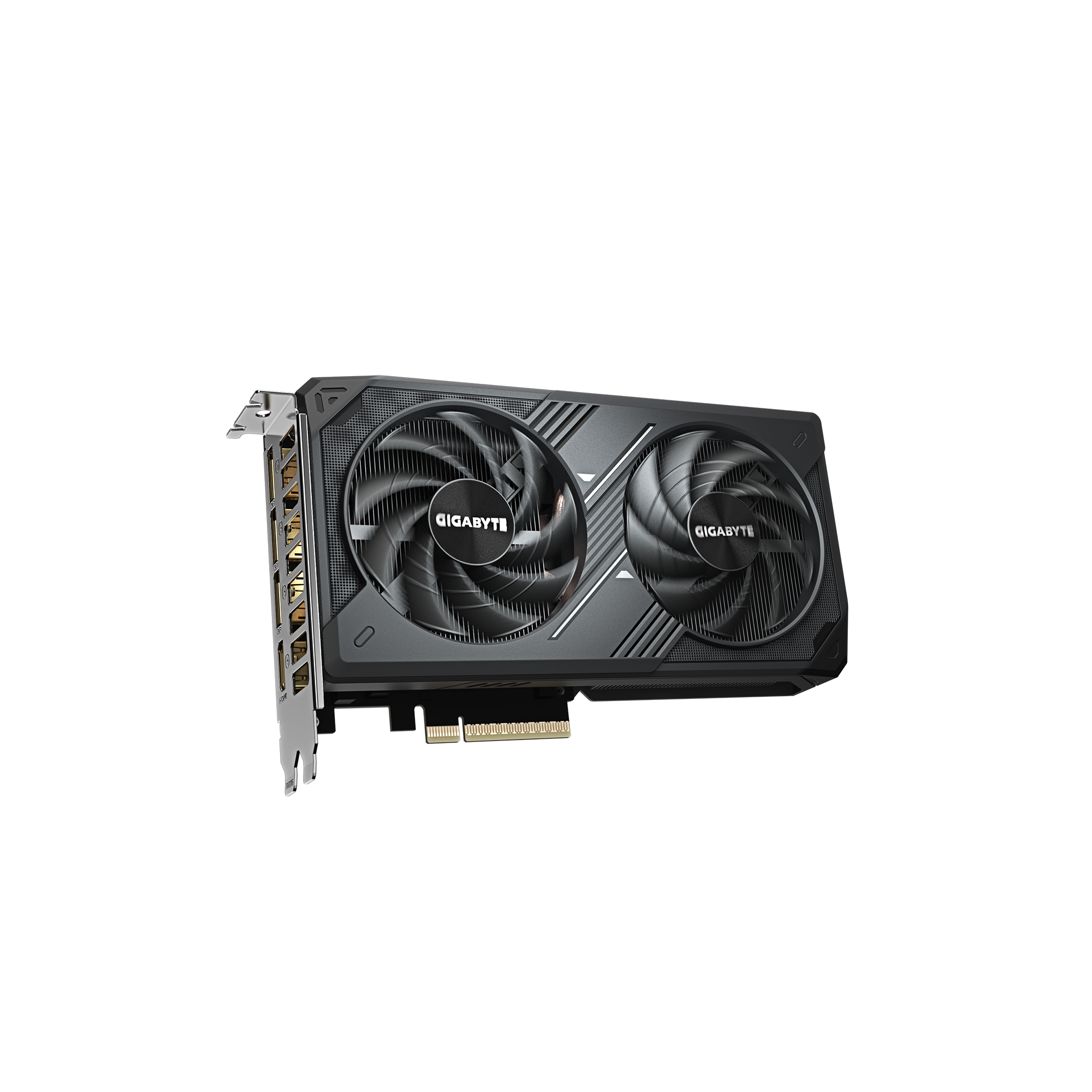A large main feature product image of Gigabyte GeForce RTX 5060 Windforce OC 8GB GDDR7