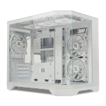 A small tile product image of GamerChief GlassView GV10 mATX Case (White)